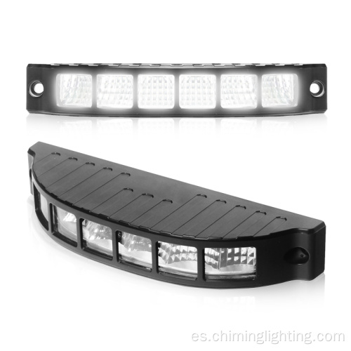 7 pulgadas de haz de inundación 16W LED LEACH CAR CARRO Montaje LED Barra de luz Offroad Accesorios automáticos Luz para Jeep Cherokee XJ